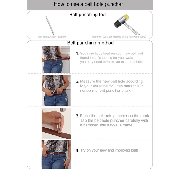 Plus Vegan Leather Chain Belt - Picture 8 of 11